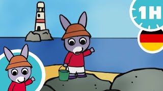 🏖️ Trotro und sein Eimer am Strand 🏖️ - Cartoon für Baby