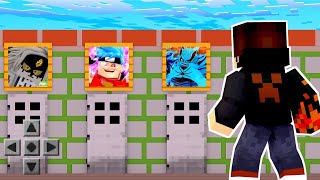 NÃO ESCOLHA A PORTA ERRADA 𝗗𝗢 NOVO NARUTO 𝗡𝗢 MINECRAFT POCKET EDITION !! ‹ Ine ›