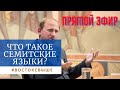 ПРЯМОЙ ЭФИР: Что такое семитские языки?