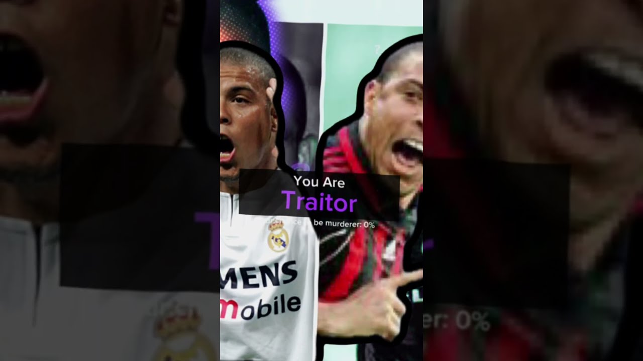 Ronaldo Double Traitor Futbol Footballer Football Soccerplayer Soccer R9 