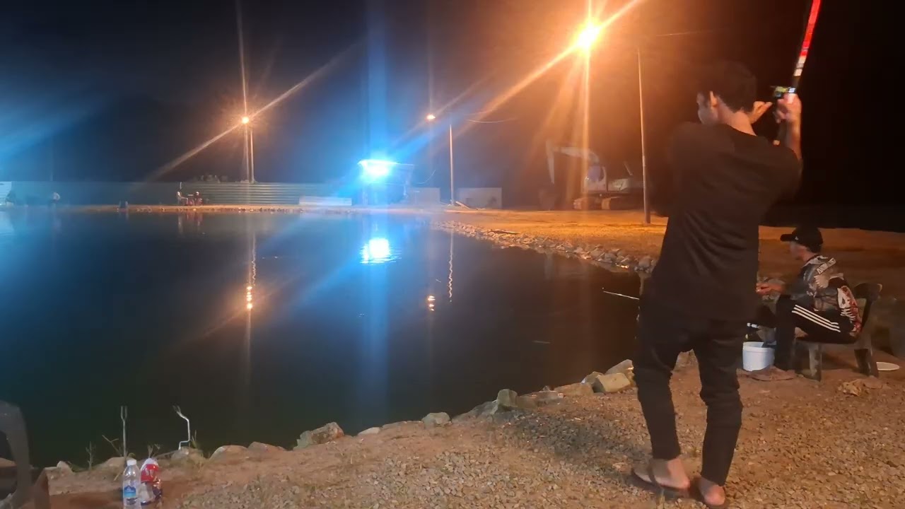 Putting my fishing setup to the test against aggressive pond catfish.