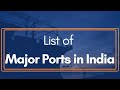 Ports of India,Very Important For Interview.