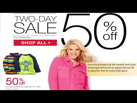 Best Online Coupons for Kohl’s 2018 | How to Get Coupons online for Kohls