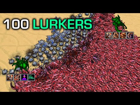 200 Ultralisks vs 100 Lurkers, who wins?
