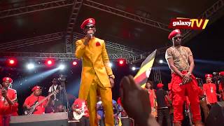 Bobi Wine live in a concert at one love beach Busabara Charenga live concert