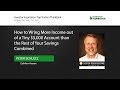 How to Wring More Income out of a Tiny $5,000 Account | Peter Schultz