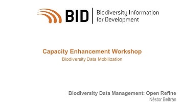 BID Workshop   Activity VII 03   Open Refine