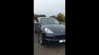 Porsche Cayenne D V6 TIPTRONIC in Dark Blue Metallic