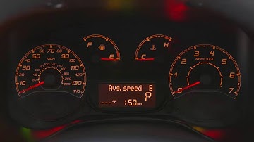 Trip Button - How to reset the trip button and switch the odometer on 2017 Ram ProMaster City