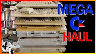 Picking a Massive ABANDONED Commodore Collection. Mini Computer Reset?