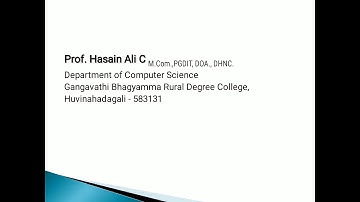 GBRC Video Lecture Series | Computer Applications