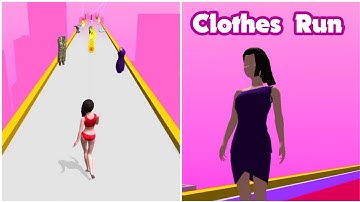 Clothes Run All levels Android , ios gameplay . New  game
