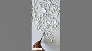 Leaf Texture painting #texturepainting #textureart