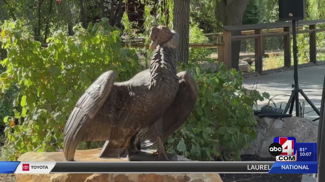 Tracy Aviary unveils new sculpture honoring beloved bird