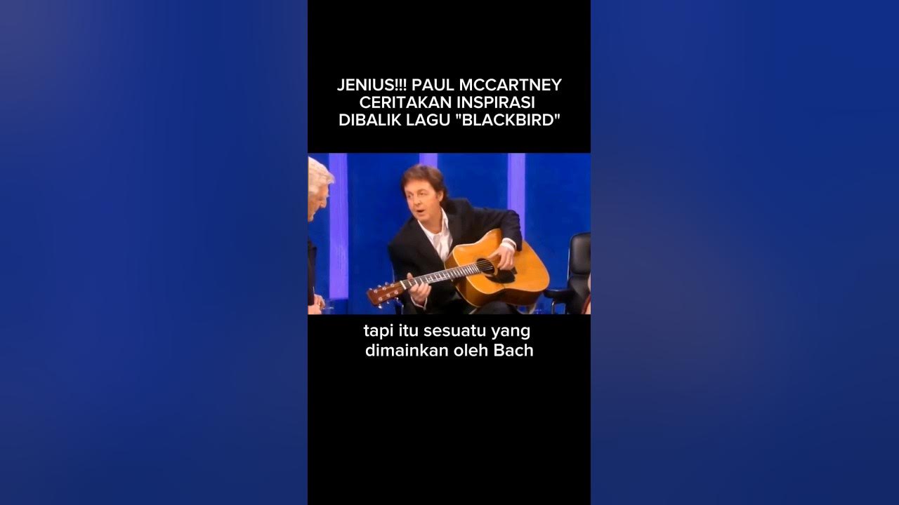 CEK VIDEO LAINNYA DI YOUTUBE ROCK SENSE" #blackbird #thebeatles #paulmccartney CEK VIDEO LAINNYA DI YOUTUBE ROCK SENSE" #blackbird #thebeatles #paulmccartney