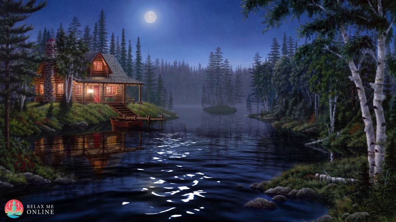 Night Ambient Sounds Cricket Swamp Sounds at Night Sleep and Relaxation Meditation Sounds
