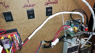 3.Conexión de toda la electrónica de dos tarjetas Arduino para CNC Láser y Spindler