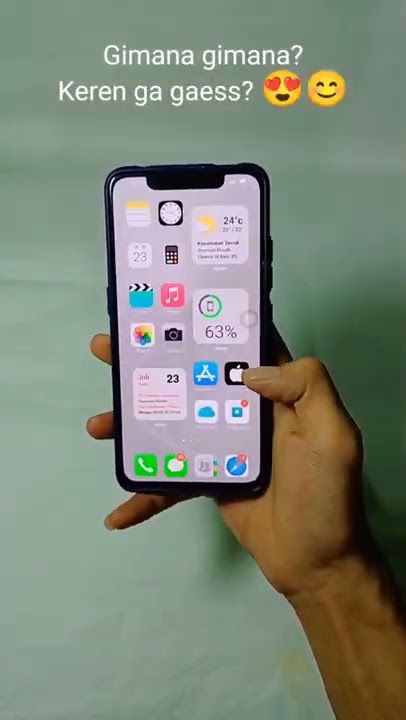 Tema iPhone Tembus System Dan Akar 😱