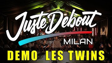 LES TWINS JUDGE DEMO Juste Debout 2020 ITALY MILAN