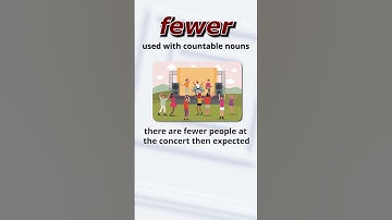 Fewer VS Less ! #english #learnenglish #grammar #vocabulary #quiz #englishspeaking
