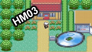 How to find HM03 Surf in Pokemon Emerald