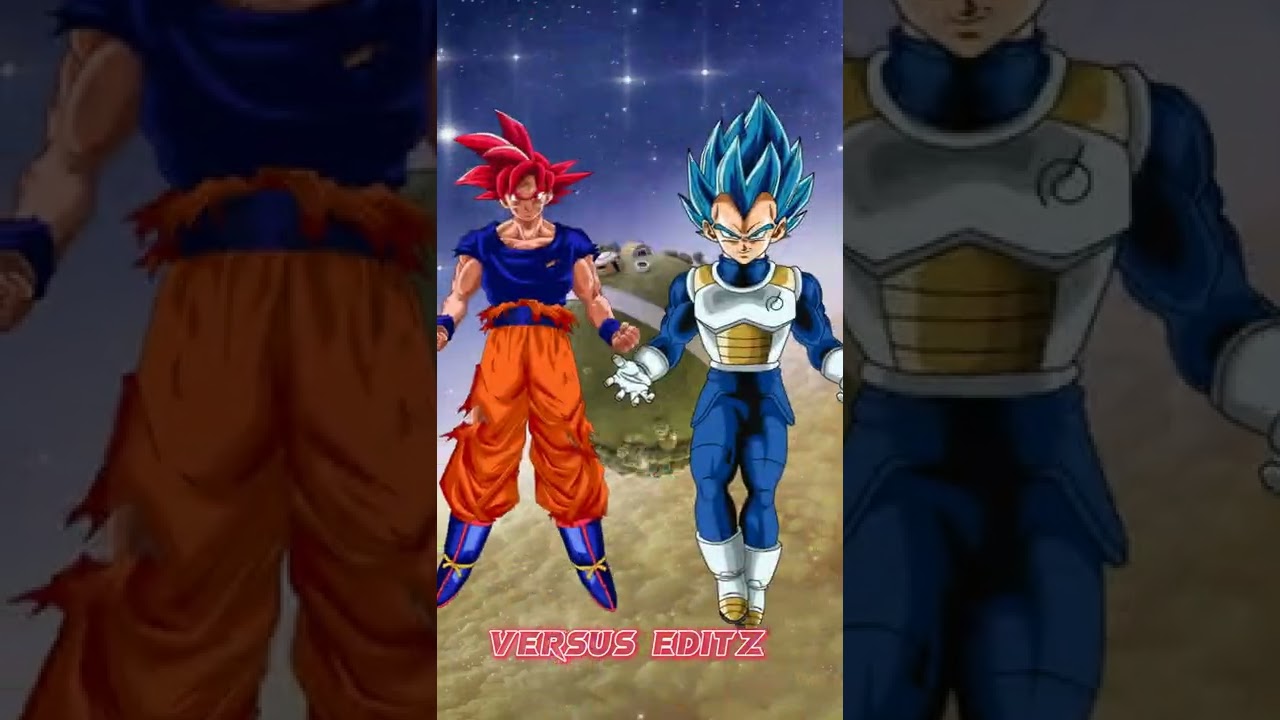 Who is stronger ? Goku vs Vegeta 1000 years [ 4k ]