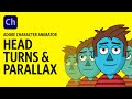Head turns  parallax adobe character animator tutorial