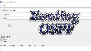 Konfigurasi Routing OSPF | 2 Mikrotik