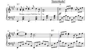Terlambat Sudah – Panbers (Official Solo Piano Sheet Music Video)