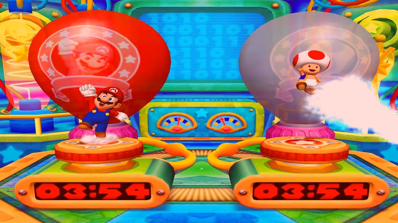 Mario Party 5 Mini-Game Tournament - Mario vs Koopa Kid vs Boo vs Toad