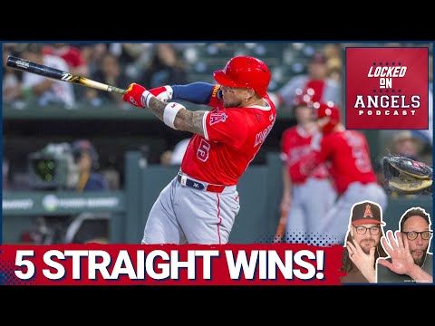 Los Angeles Angels Make It 5 in a Row! Yoán Moncada CRUSHES Home Run! O'Hoppe's Catching Adjustments