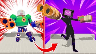 Turn Every Unit into TV Woman | TABS Totally Accurate Battle Simulator