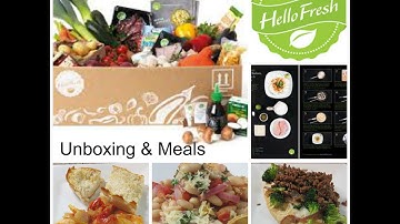 Hello Fresh Unboxing & Meals + Promo Code!