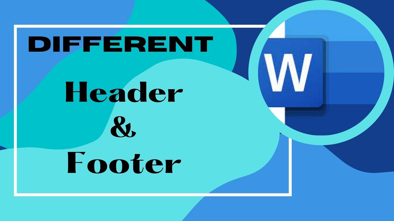 different-header-footer-in-ms-word-2016-youtube