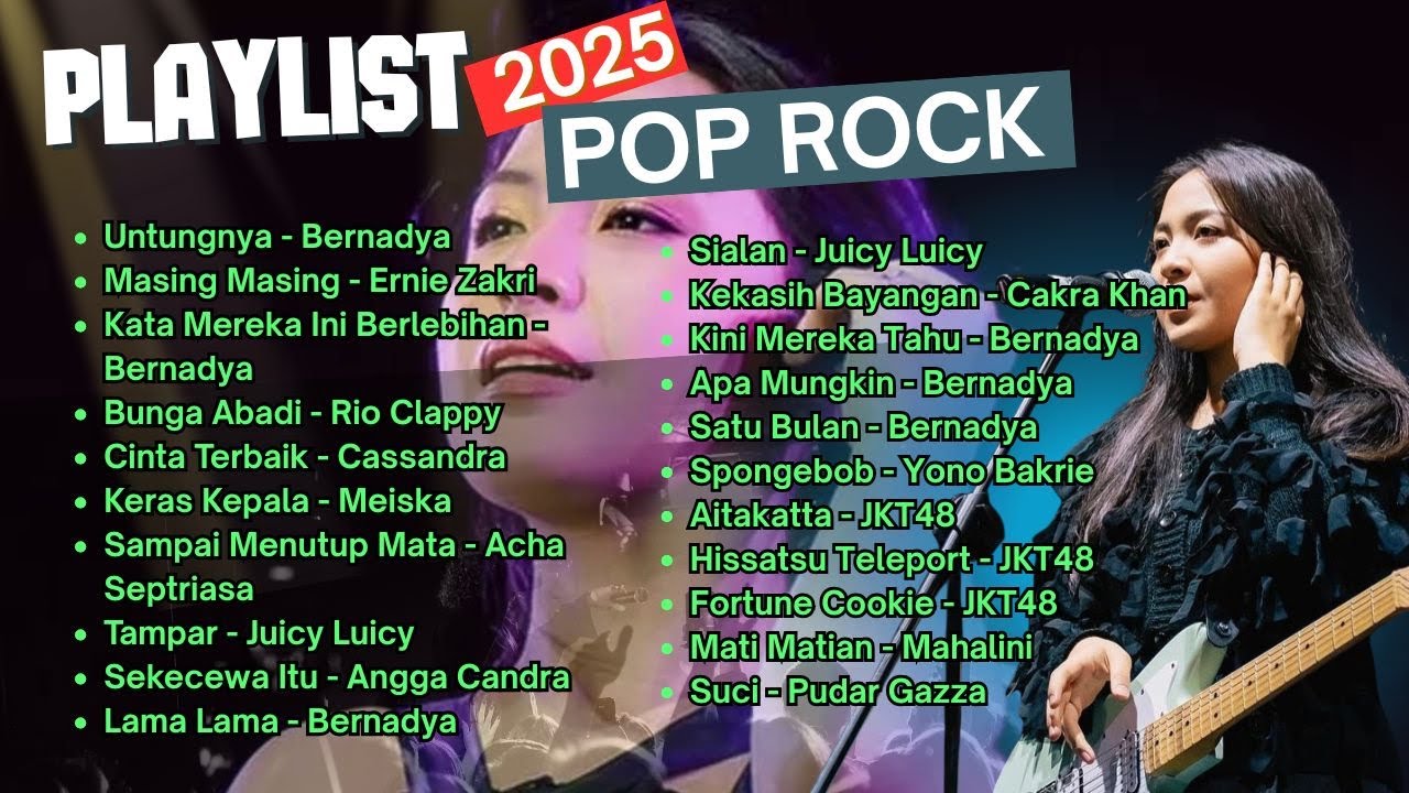 Playlist Cover Punk Indo Paling Asik 2025! Bernadya, Juicy Luicy, JKT48 & More! Bikin Semangat Kerja