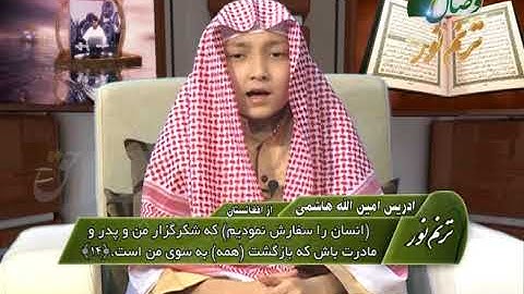 ترنم نور | تلاوت آیات11 الی 19 سوره ی لقمان