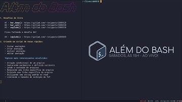 Além do Bash [a série] #2 - Um script para notas rápidas