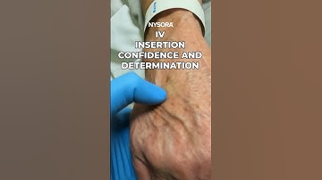 YOU SNOOZE-YOU LOOSE (IV) #nysora #iv #intravenous #ivinsertion