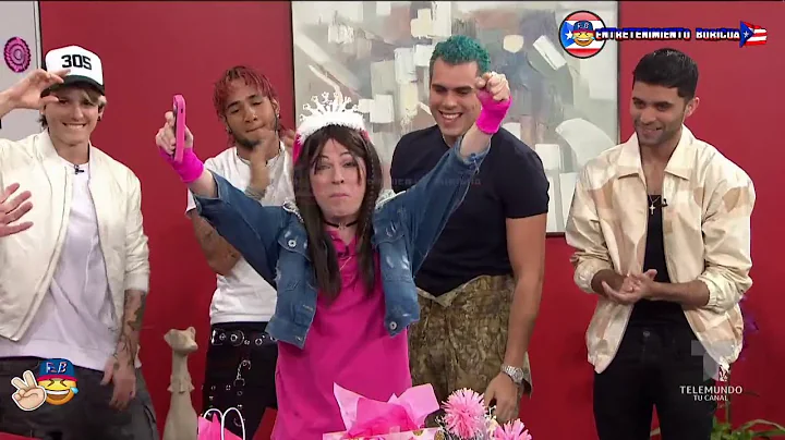Raymond Y Sus Amigos Yelaika CNCO 3 Mayo 2022 Mart...