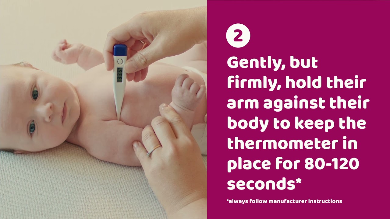 Taking a Baby's Temperature