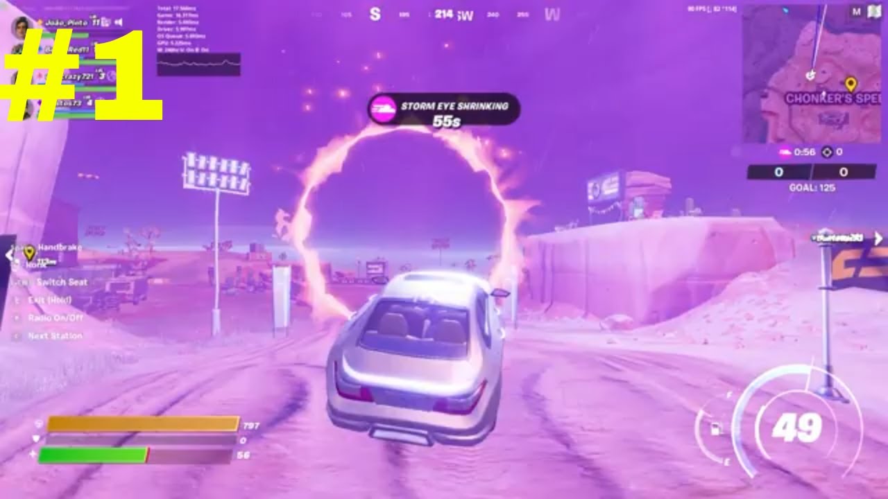 Jump Through Flaming Rings in a Vehicle Locations - Fortnite Chapter 3 Season 1