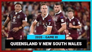 QLD Maroons v NSW Blues Game III, 2020 | State of Origin | Full Match Replay | NRL