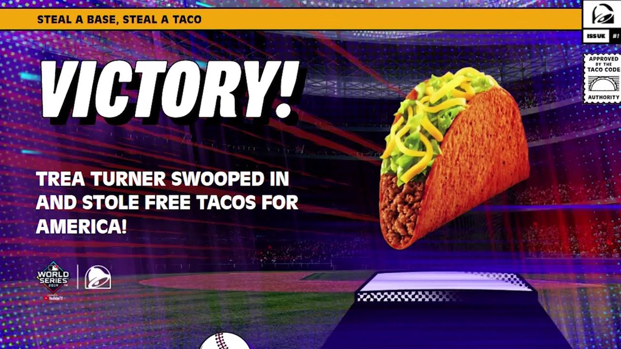 Taco Bell Giving Away Free Doritos Locos Tacos As Part Of World Series Promo