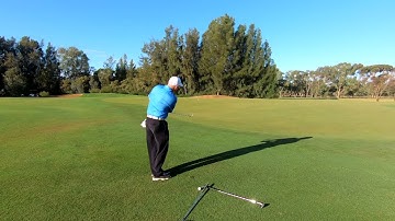 How to judge your chipping distance and club selection.