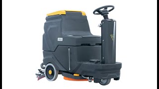 CR21 Ride-On Floor Scrubber Unbox https://www.floorcleaningmachineusa.com