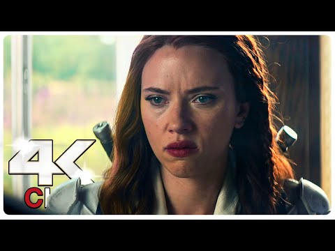 Black Widow Family Dinner Scene | BLACK WIDOW (NEW 2021) Movie CLIP 4K