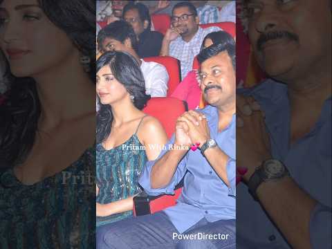 Chiranjeevi Sir Ramcharan Sir And Shruti Hassan Shorts 