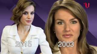 La evolución física de la Reina Letizia (2003-2015)