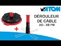 Derouleur de cable avec mandrin by atom group