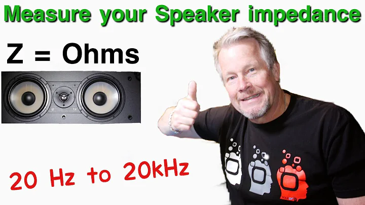 Speaker Impedance Measurement - how to use FRA or Bode Plots to measure impedance